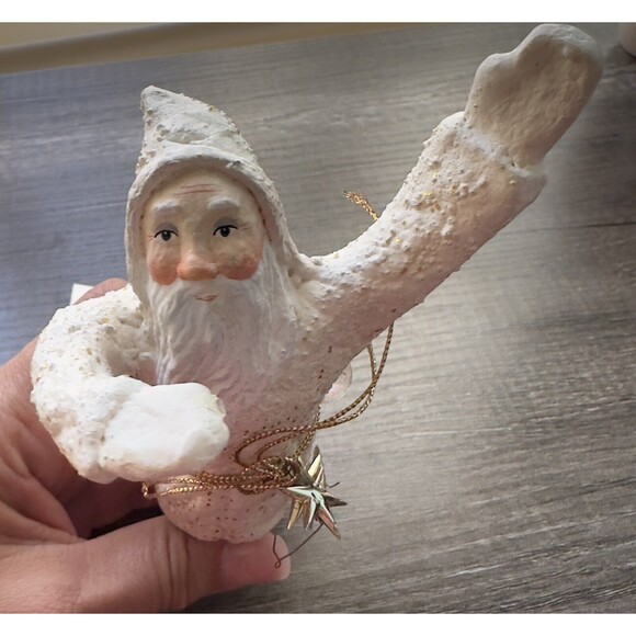 Department 56 Flying Belsnickle Father Frost Bulb Star Garland Ornament - Picture 6 of 15
